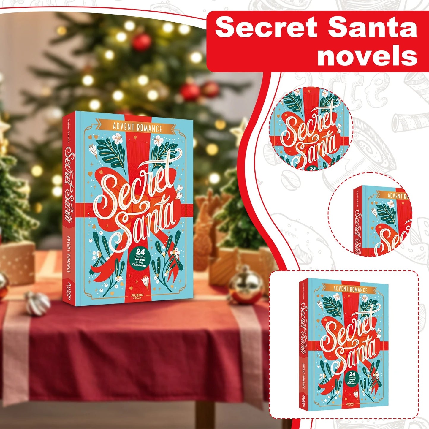 Christmas Secret Santa Book Advent